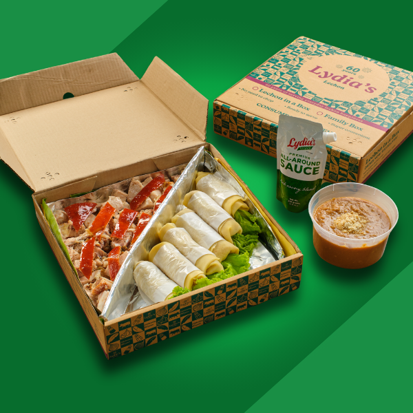 Lechon-In-A-Box with Fresh Lumpia